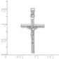 Sterling Silver Crucifix Pendant Size Chart – 38mm x 19mm