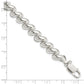 Sterling silver San Marco bracelet, 9 mm, additional view