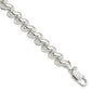 Sterling silver San Marco bracelet, 9 mm