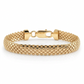 Yellow Gold Plated Sterling Silver Bismark Bracelet