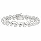 Sterling silver San Marco bracelet, 10 mm, additional view