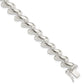 Sterling silver San Marco bracelet, 10 mm