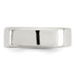 Sterling silver wide bar signet ring