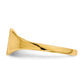 14K Yellow Gold Square Signet Ring 6.5 x 7.0 mm RS356 - alternate view