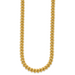 Yellow gold San Marco necklace, 6 mm, alternate view