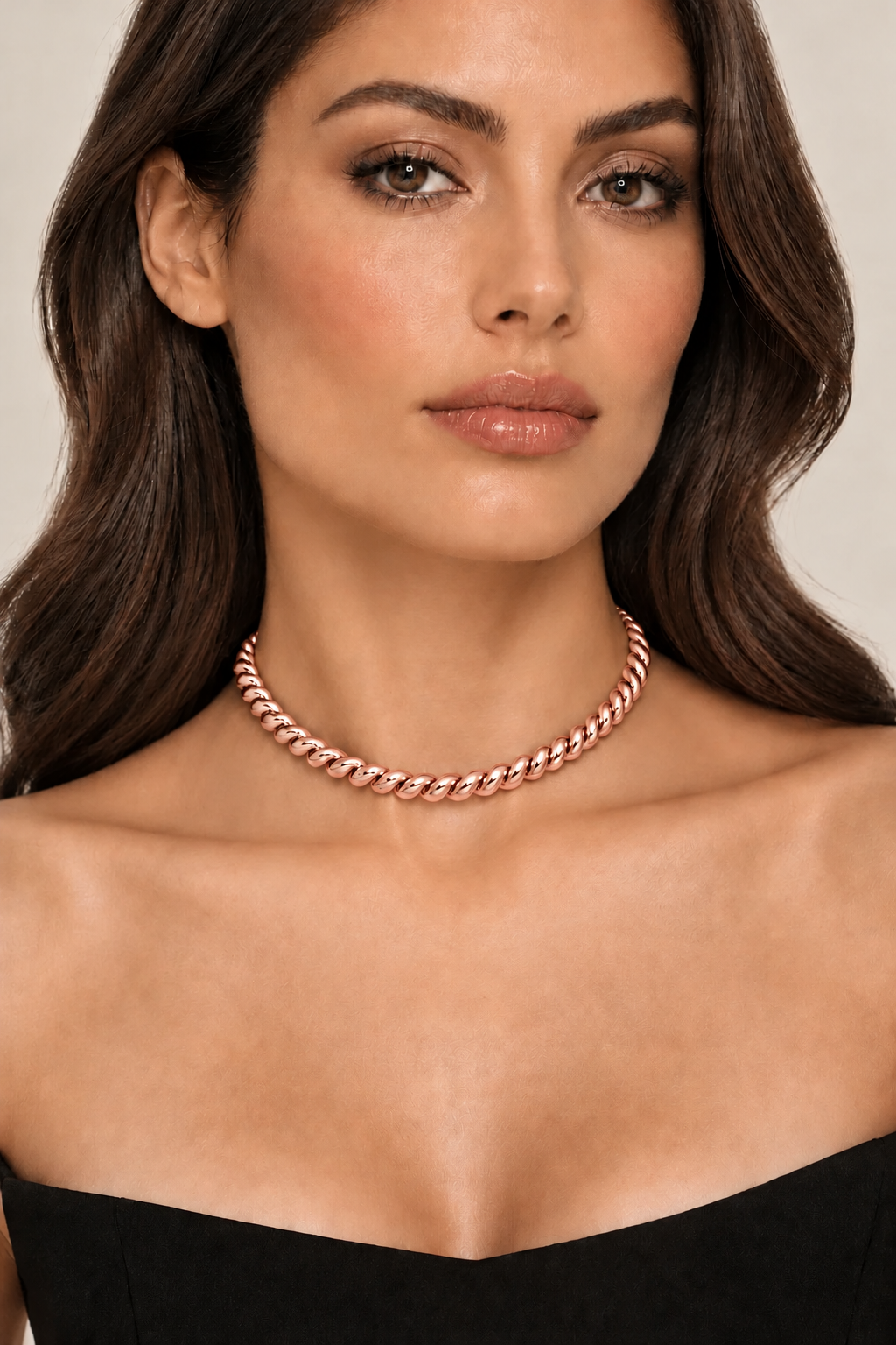 14K Rose Gold San Marco Necklace