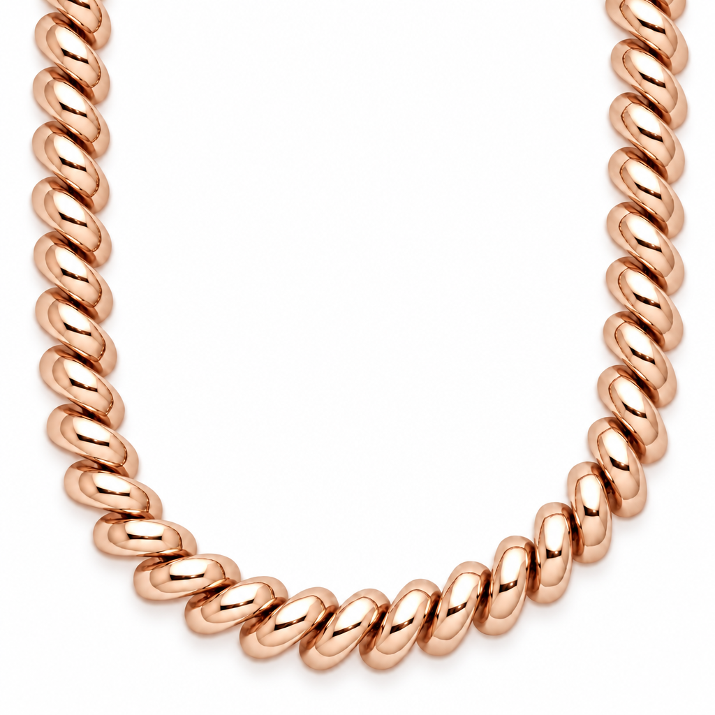 14K Rose Gold San Marco Necklace
