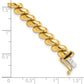Yellow gold San Marco bracelet, 6 mm, additional view
