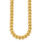 Yellow gold San Marco necklace, 12 mm, alternate view