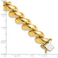 Yellow gold San Marco bracelet, 12 mm, additional view