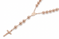 10K Rose Gold Rosary Chain