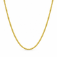 Gold Plated Sterling Silver Box Chain