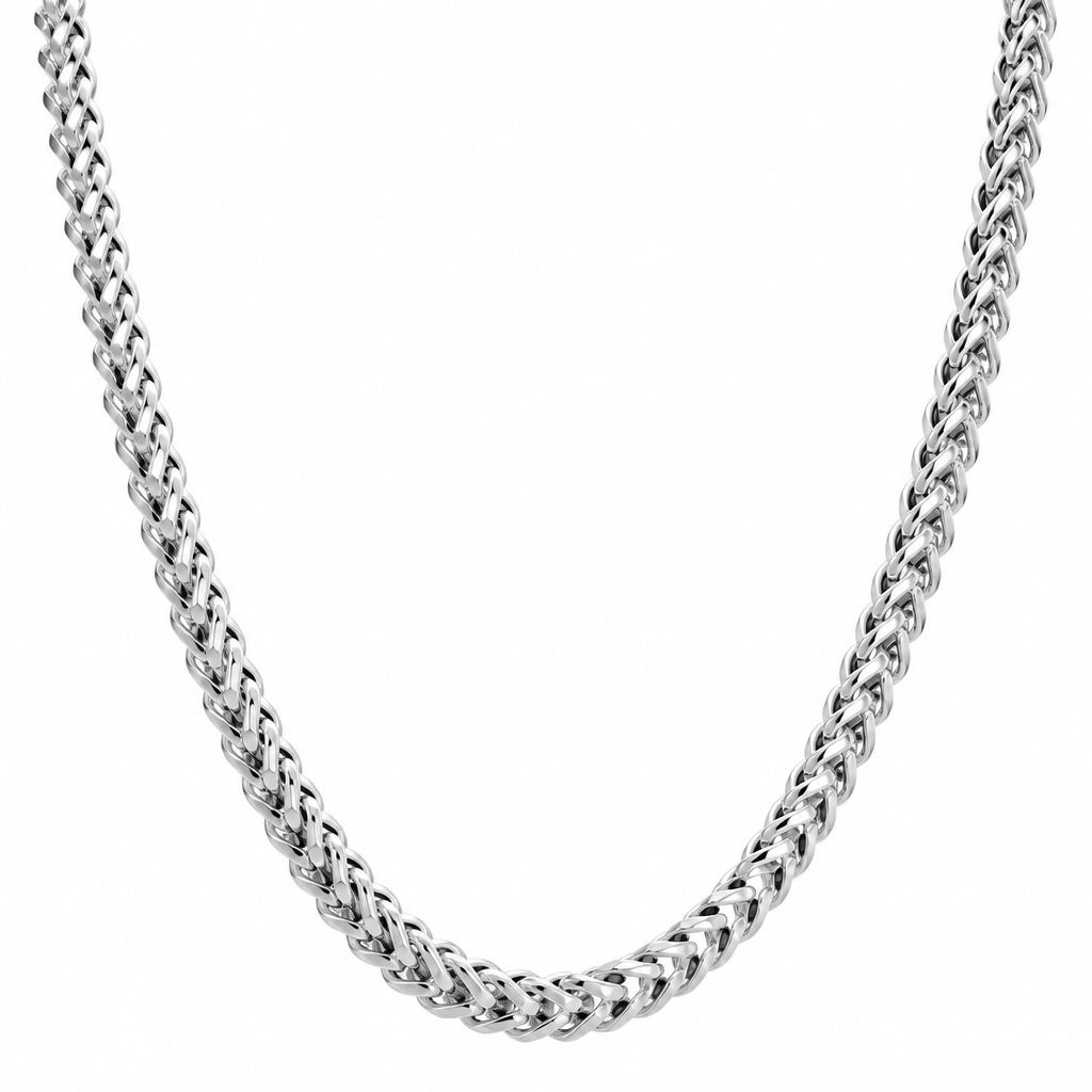 925 Sterling Silver Franco Chain