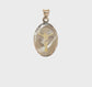 14K Yellow Gold Oval Corpus Pendant medium video