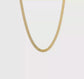 Gold Bismark chain, 5.1 mm, video