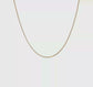 Gold Bismark chain, 1.8 mm, video