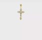 10K Two-Tone Gold INRI Crucifix Pendant video