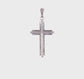 De-Ani Sterling Silver Passion Cross with Frame Pendant - product video