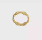 14K Gold Diamond Mariner Link Cocktail Ring - video