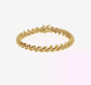 Yellow gold San Marco bracelet, 8 mm, video
