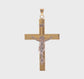 14K Gold INRI Crucifix Cross Pendant – XR2076 product video