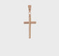 14K Yellow Gold Large Reversible Cross Pendant - product video