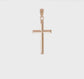10K Yellow Gold Reversible Latin Cross Pendant - product video