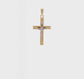 14K Gold INRI Crucifix Cross Pendant – XR2074 product video
