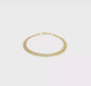 Gold Bismark bracelet, 5.1 mm, video