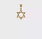 14K Gold Polished Star of David Pendant - product video