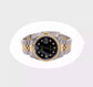 Rotating video of the pre-owned Rolex Datejust 36mm two-tone watch with black diamond dial