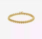 Yellow gold San Marco bracelet, 6 mm, video