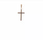 14K Yellow Gold Polished Textured Cross Pendant – K10071 product video