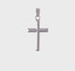 14K White Gold Small Reversible Cross Pendant - product video