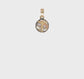 14K Gold Circle Corpus Crucifix Pendant – K5621 product video