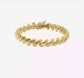 Yellow gold San Marco bracelet, 10 mm, video