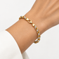 Two-Tone Sterling Silver Rope Bracelet