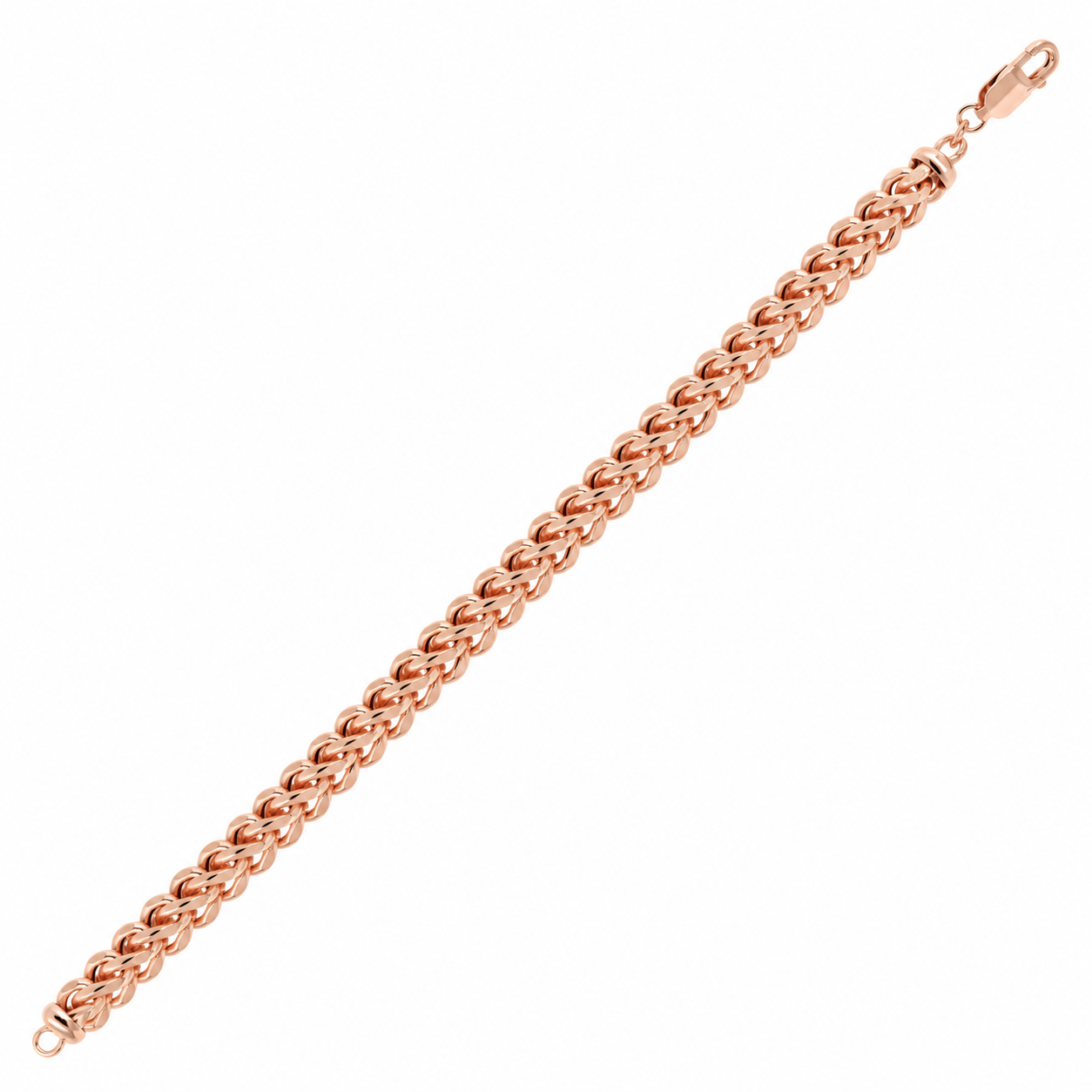 Rose gold Franco bracelet