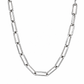 925 Sterling Silver Paper Clip Chain