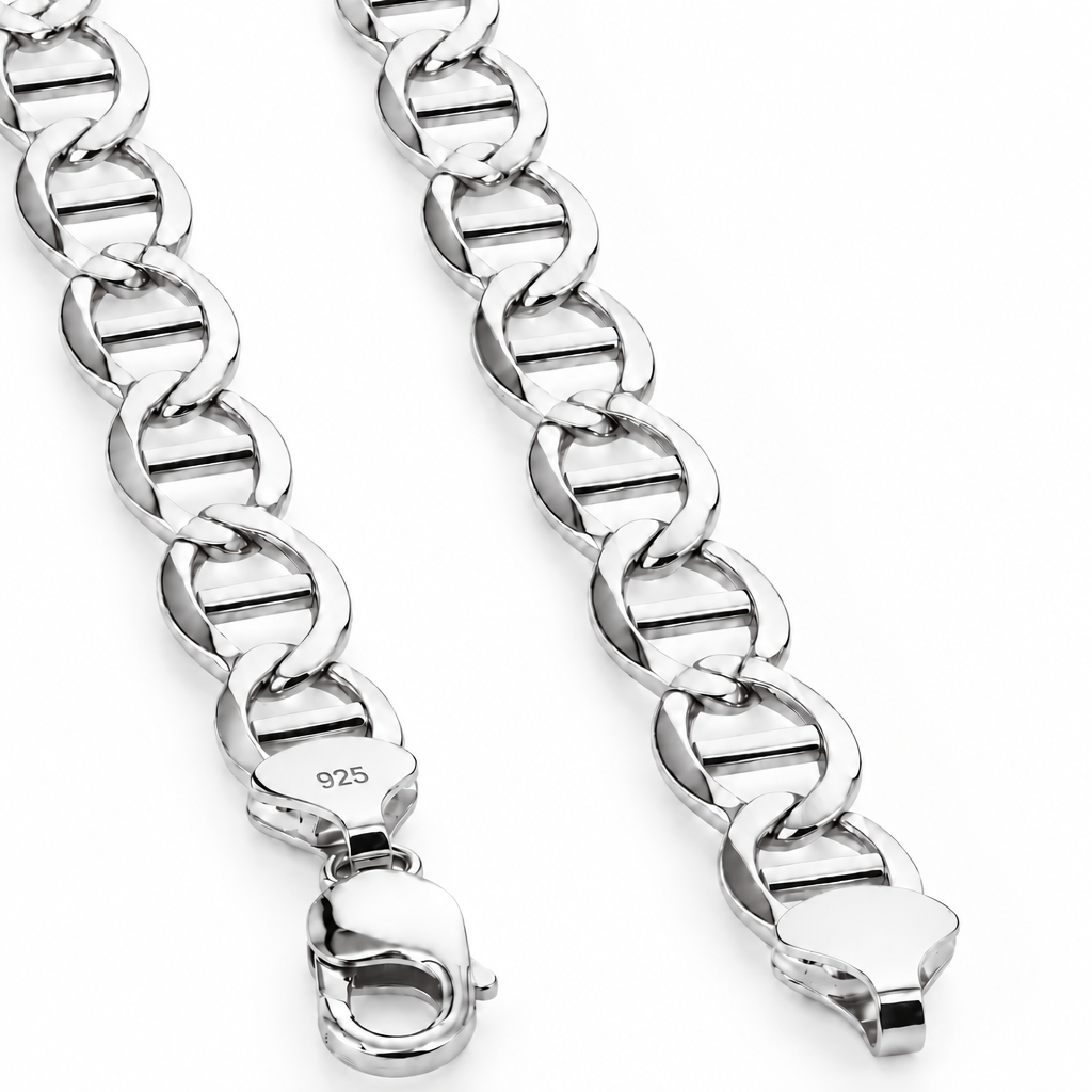 925 Sterling Silver Mariner Chain