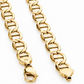 Gold Plated Sterling Silver Mariner Chain