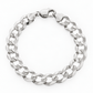 925 sterling silver Cuban curb link bracelet for men