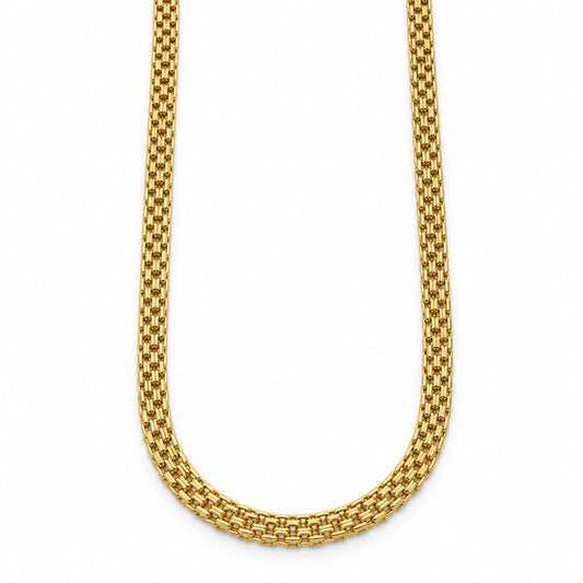 14K Yellow Gold Bismark Chain, view 2