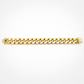 Yellow gold Miami Cuban link bracelet