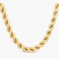 10K Gold Hollow Rope Bracelet