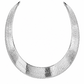 925 Sterling Silver Herringbone Chain, close-up of the links