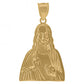 10kt Yellow Gold Polished Jesus Religious Charm Pendant