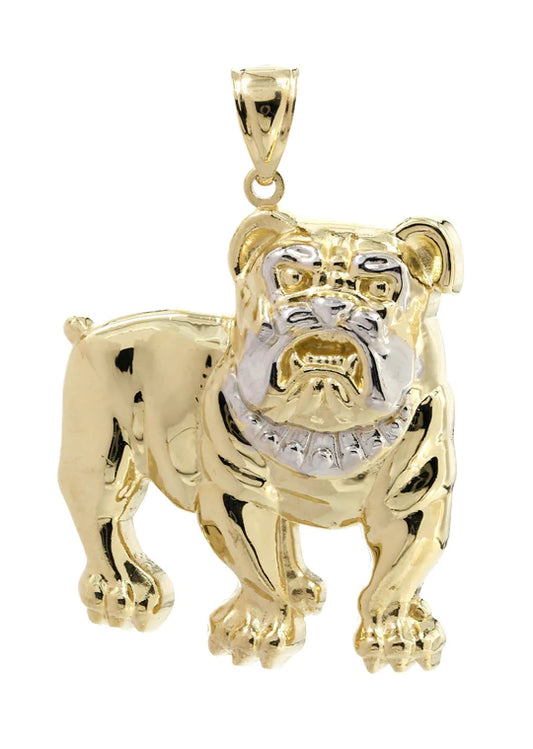 Big Dog 10K Yellow Gold Pendant. | 11.3 Grams