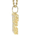 10k Yellow Gold Diamond Pendant Letter "E"