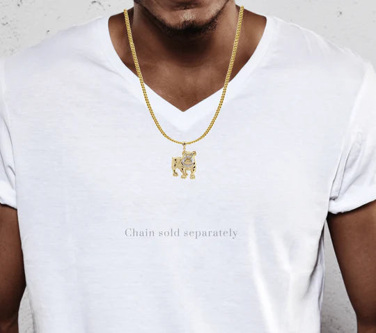 Big Dog 10K Yellow Gold Pendant. | 11.3 Grams